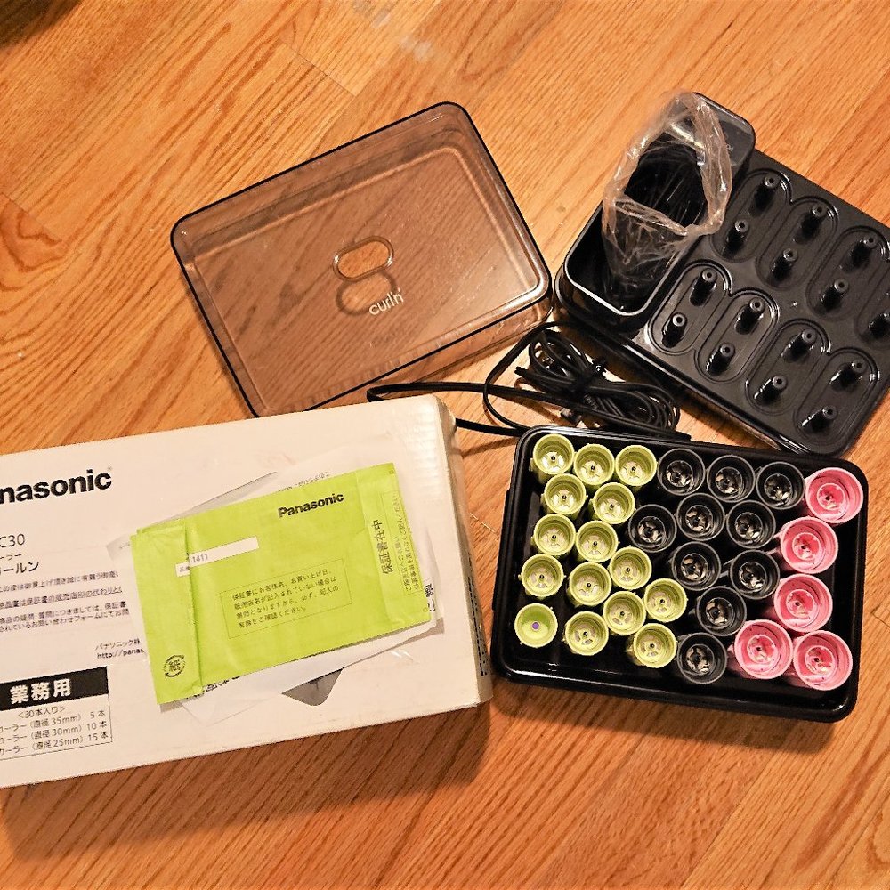 panasonic  Hot Roller Hair Iron Curler Model EH PC